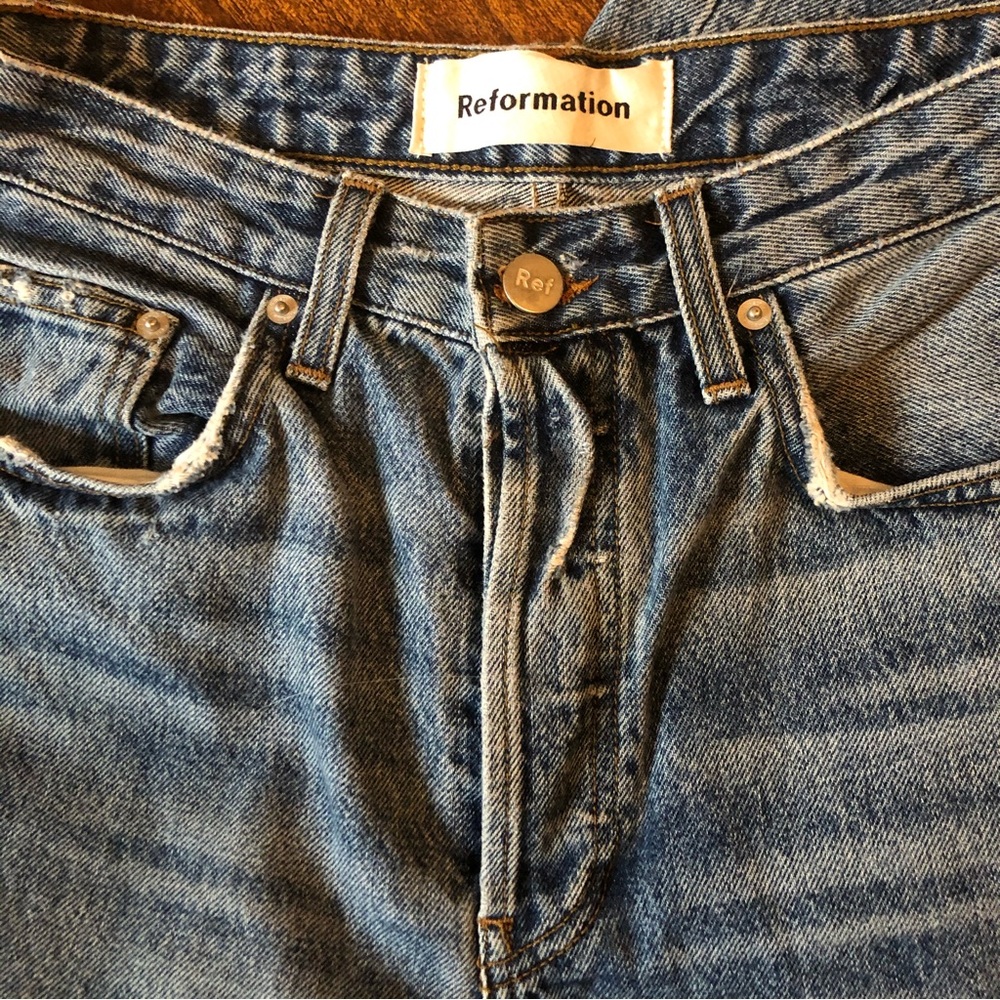 Reformation straight leg jeans size 27 - Picture 4 of 9